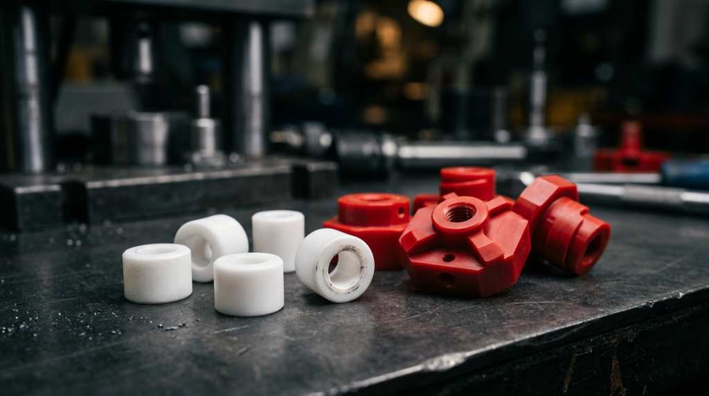 PTFE vs. Nylon: cómo elegir el polímero técnico correcto para su aplicación