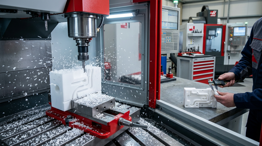 Mecanizado CNC de plásticos técnicos: tolerancias, acabados y errores comunes